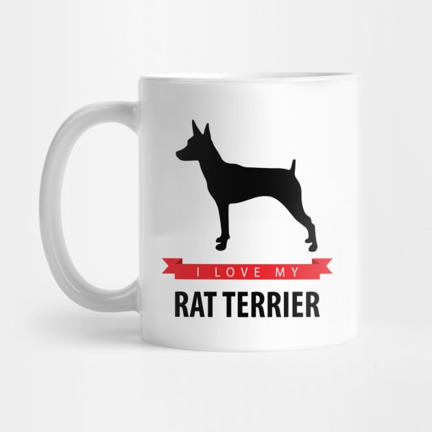 I Love My Rat Terrier by millersye